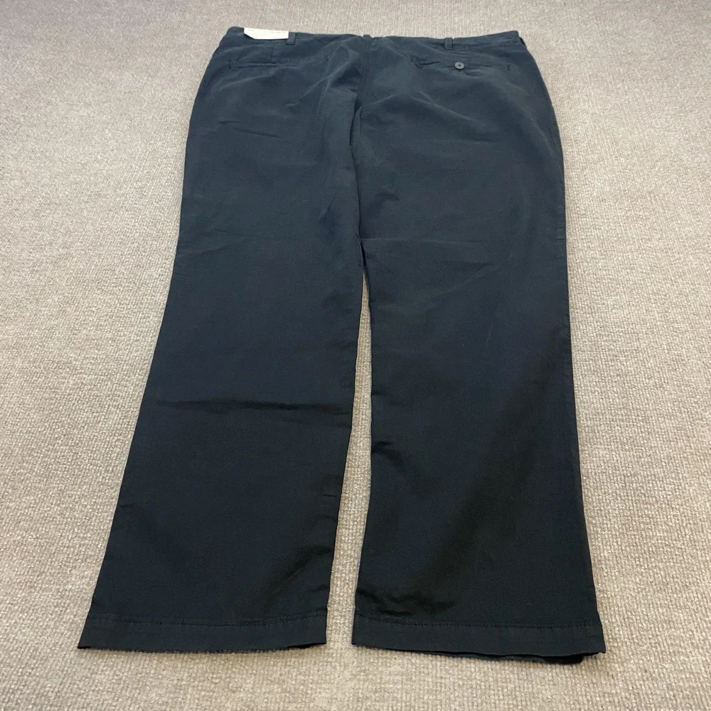 American Eagle Pants Mens 40x30 Black Ne(x)t Level Flex Chino Slim Stretch